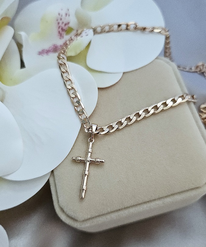 Aron orvosi fém férfi nyaklánc medállal