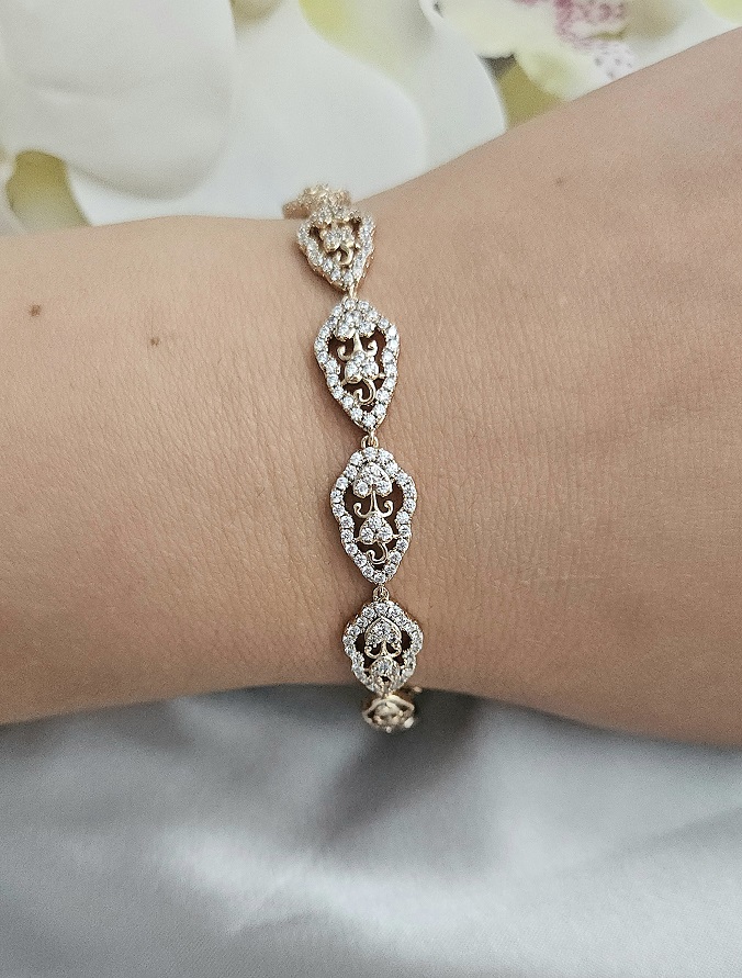 Blana orvosi fém karkötő